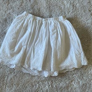 Girls Gap Kids White Skirt - M